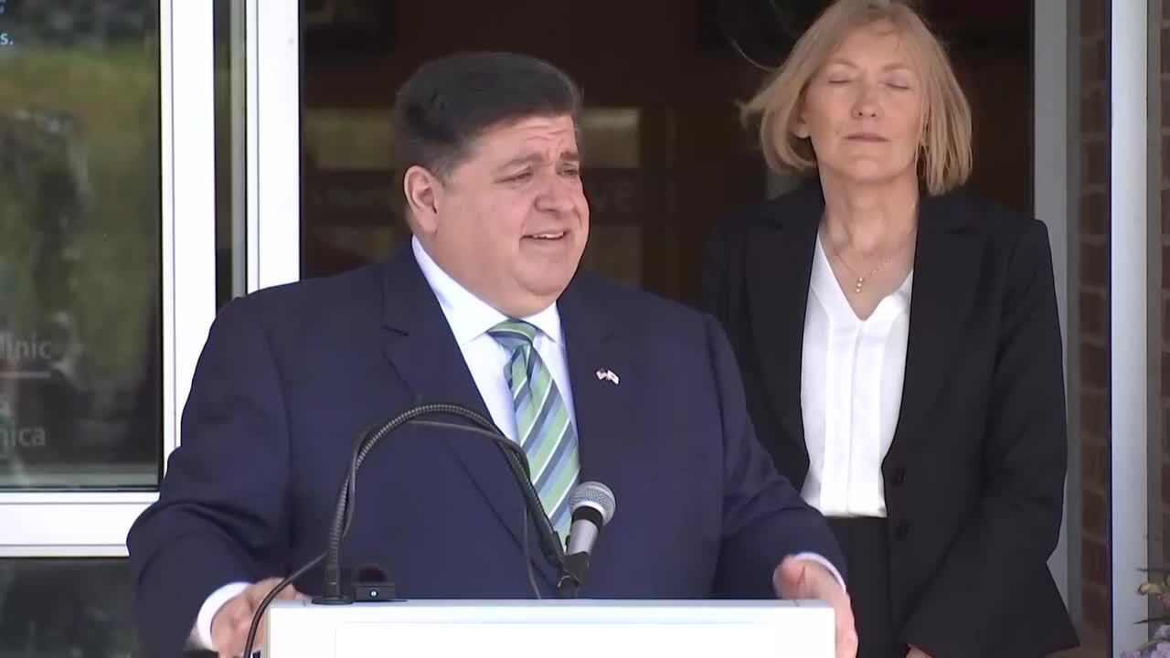 Illinois Governor JB Pritzker comments on COVID restrictions