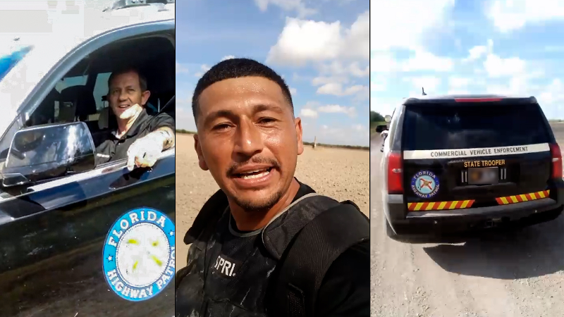 Texan says his interaction with FHP trooper on border duty amounts to racial profiling