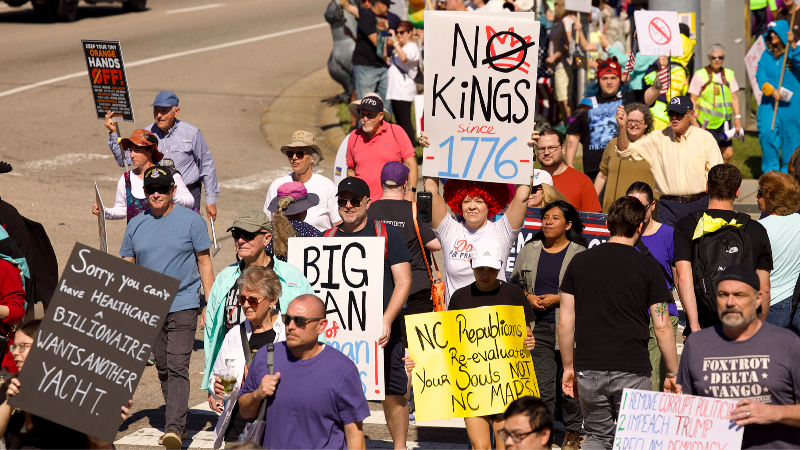 What does ‘No Kings’ day mean? Why protests are planned in NC this weekend
