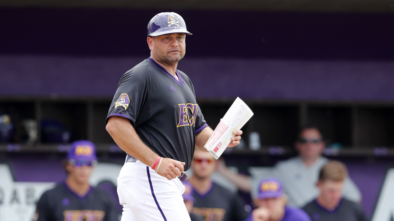 ECU coach Godwin chokes up talking about fan support