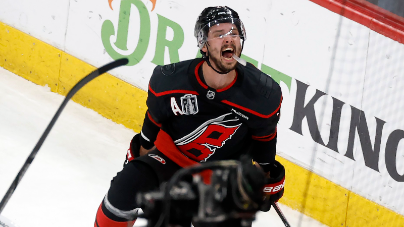 Brind'Amour: Aho's goal 'a big bonus for our team'