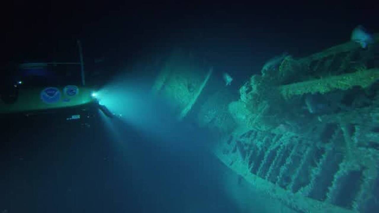 First Look at World War II Shipwrecks Off NC Coast