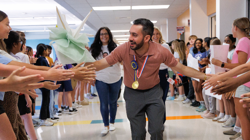 Celebration honors Wake County Teacher of the Year