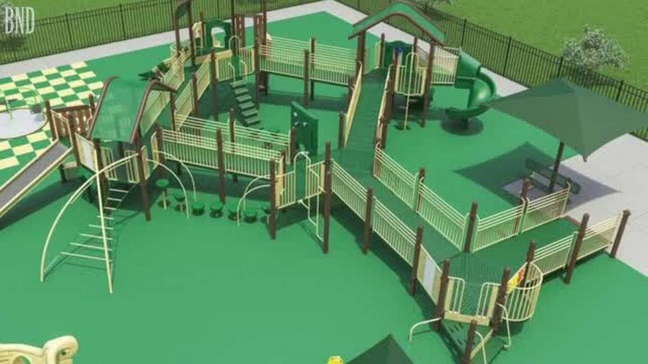 Highland gets a playground without soaking taxpayers