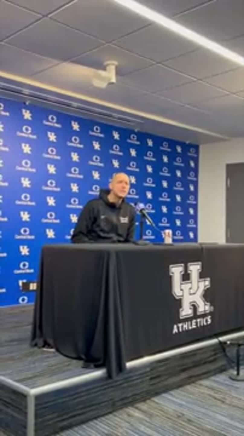 'Working on it every day.' Mark Pope on Vanderbilt rematch