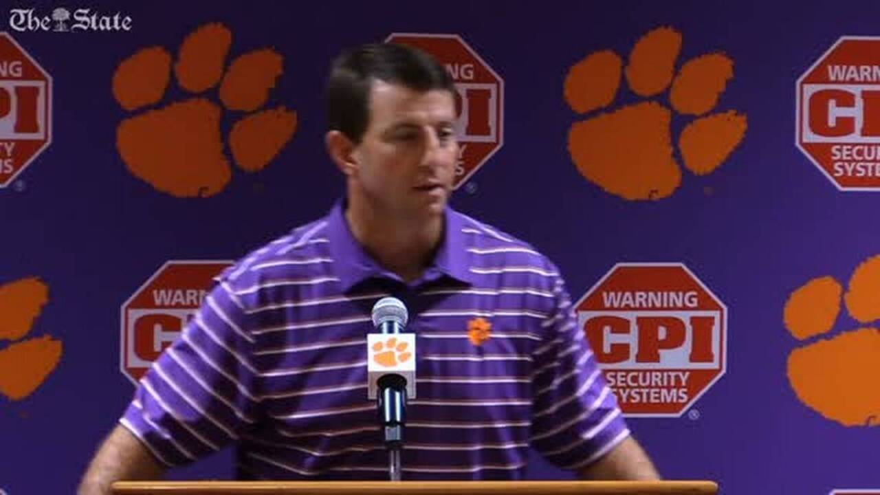Dabo Swinney previews Clemson's QB competition for 2017