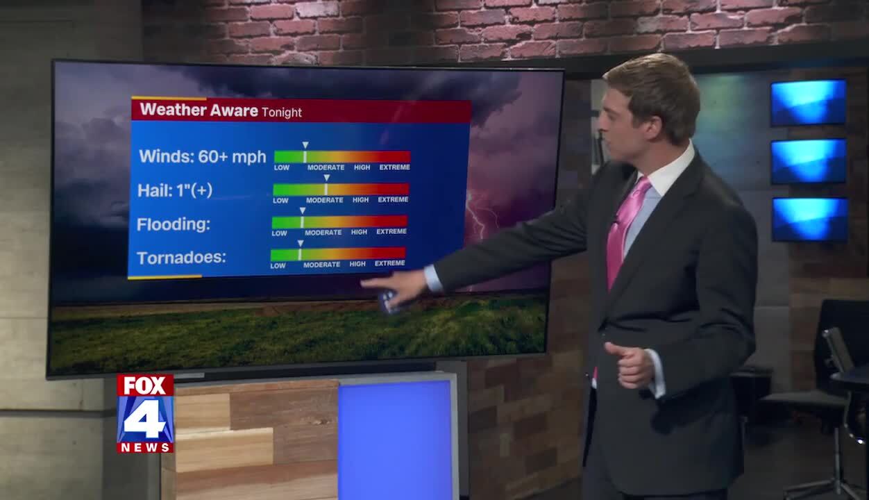 Severe storms possible overnight in Kansas City area (Video) | Kansas ...