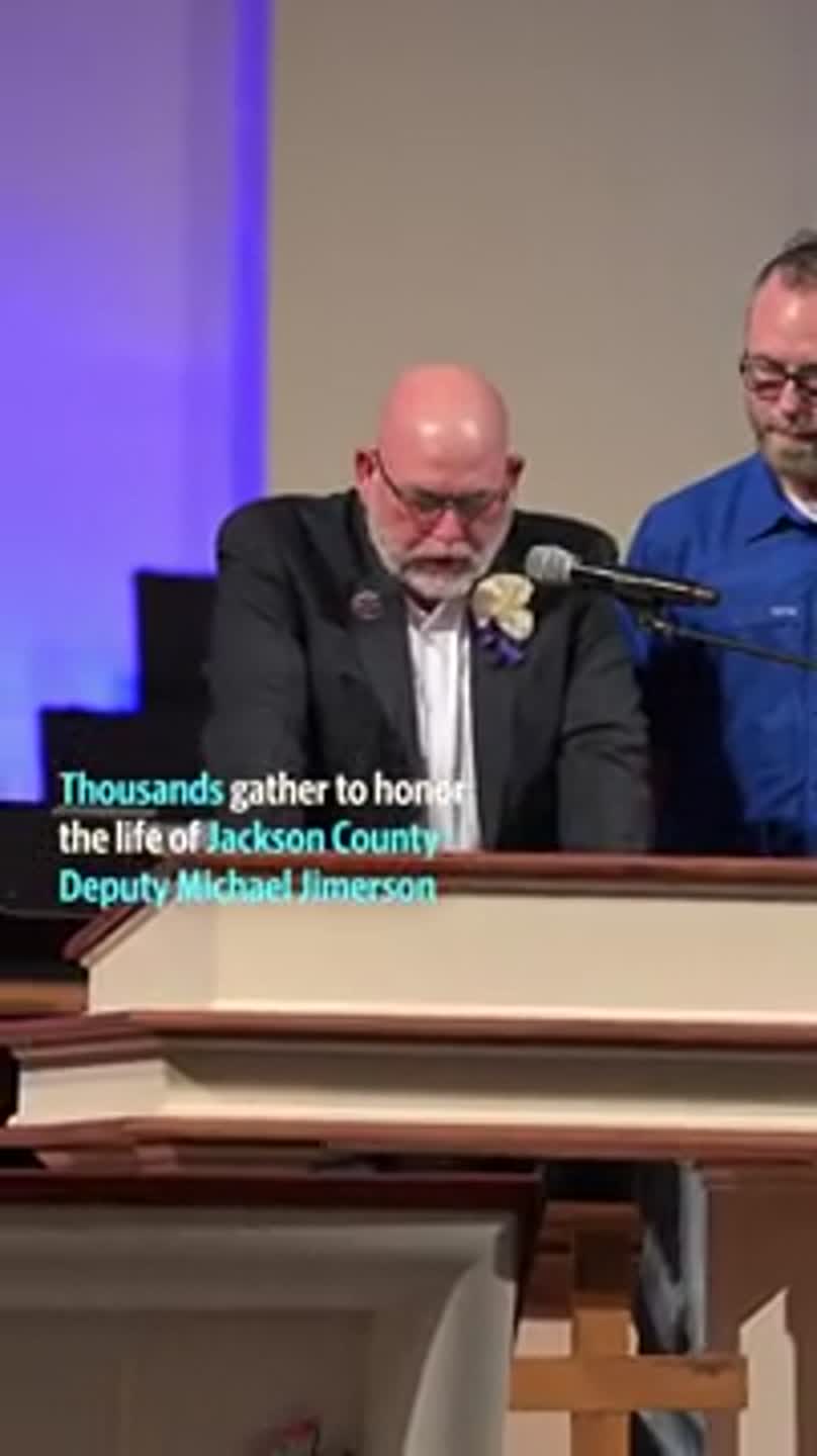 Thousands gather to honor Deputy Michael Jimerson