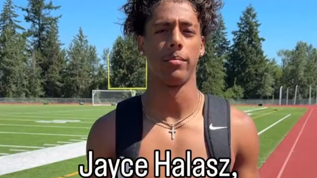 Graham-Kapowsin's Jayce Halasz discusses recruiting, upcoming high school football season