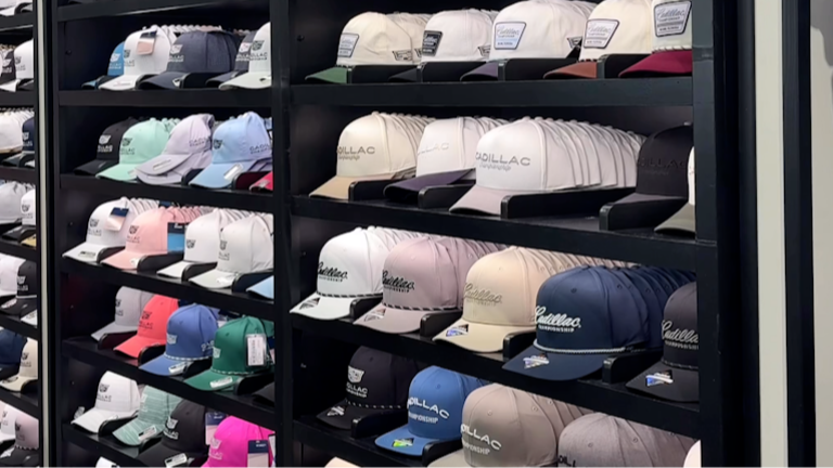 Inside the Fan Shop at the Cadillac Championship
