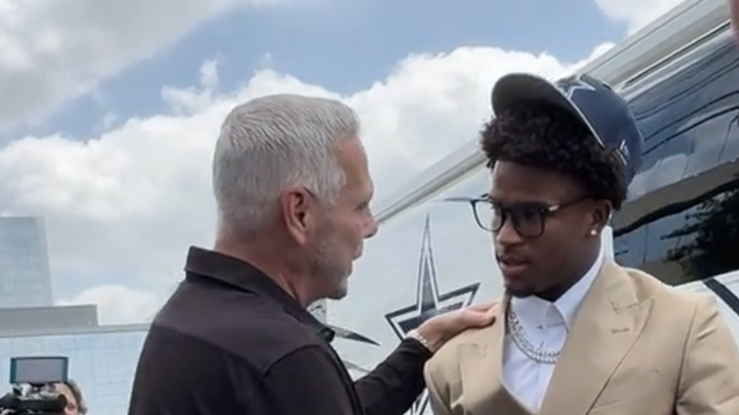 Cowboys' top draft pick arrives in DFW