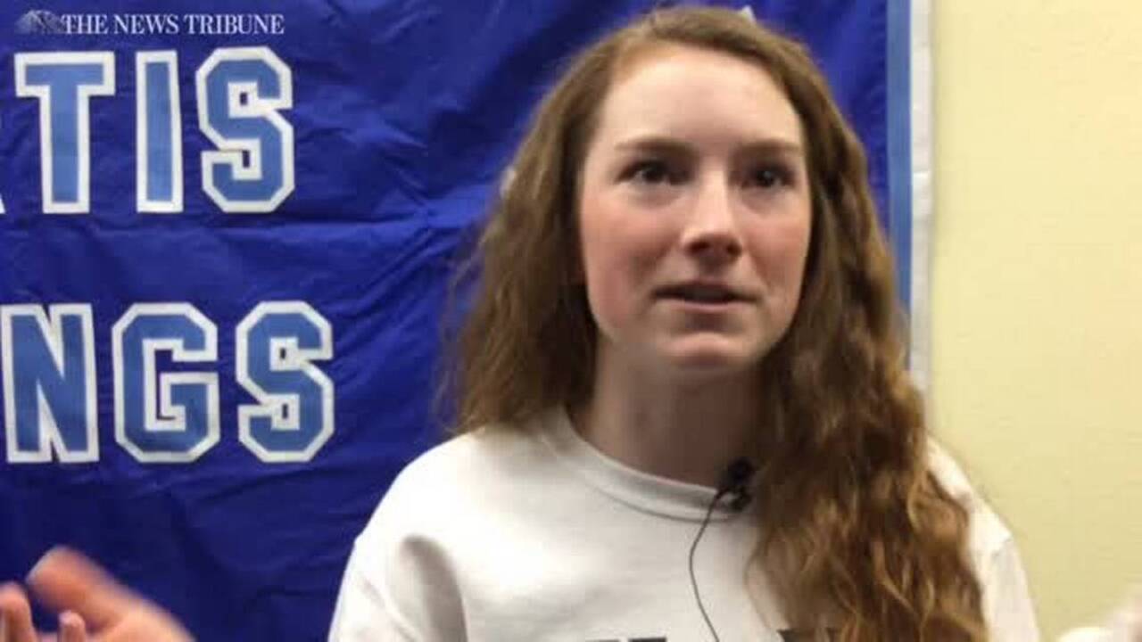 Curtis’ Kasey Woodruff discusses signing with WWU, preparing for state volleyball