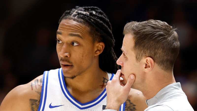 If Patrick Ngongba II is out for Duke,what changes for Maliq Brown on defense?