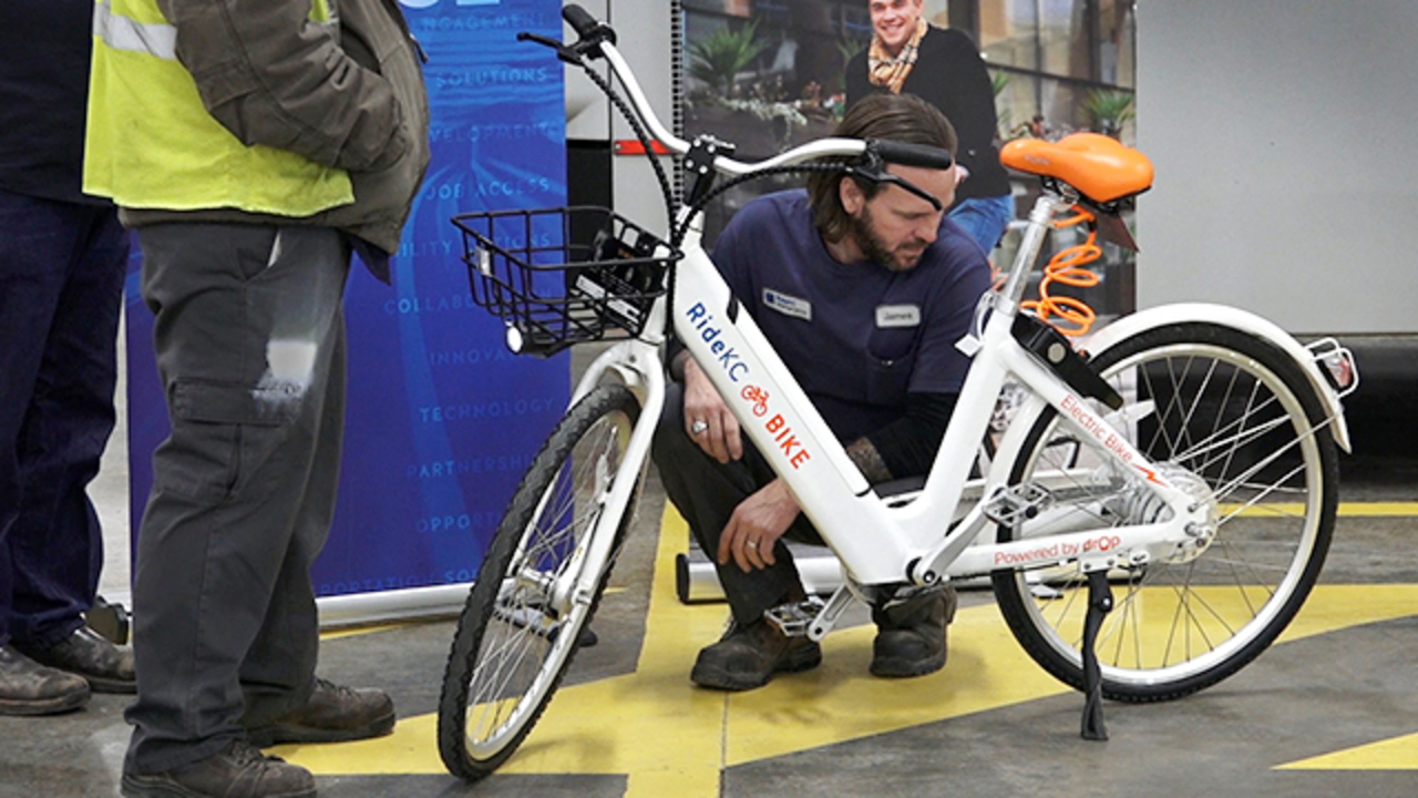 ‘Wow!’ is the the reaction to the new e-bikes rolling onto Kansas City streets
