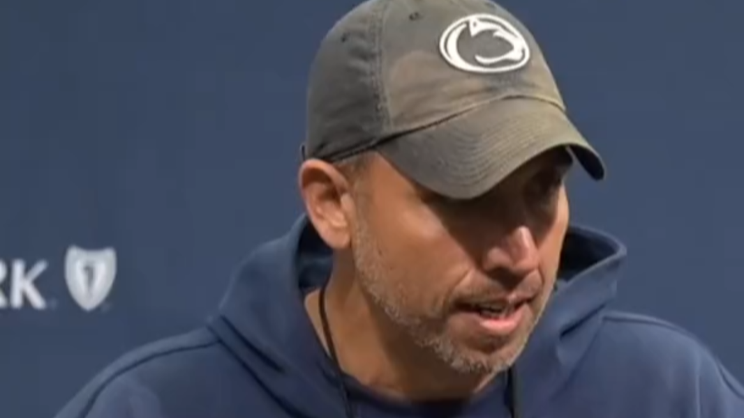 Penn State football coach Matt Campbell talks about current injuries before Wisconsin