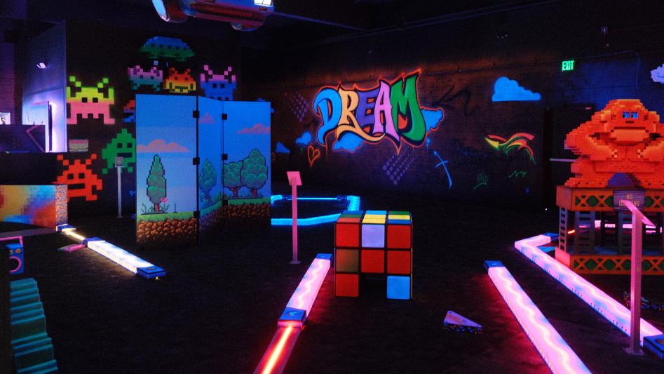 New glow-in-the-dark mini golf course opening in Tacoma