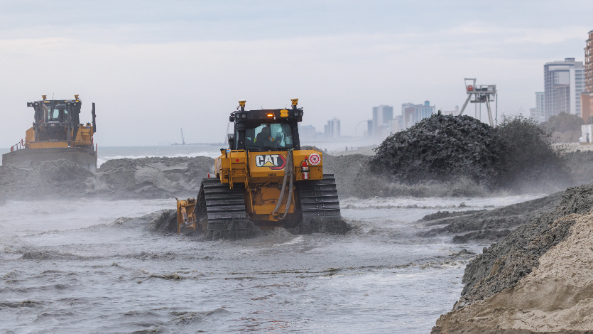 Beach renourishment project moves into Myrtle Beach