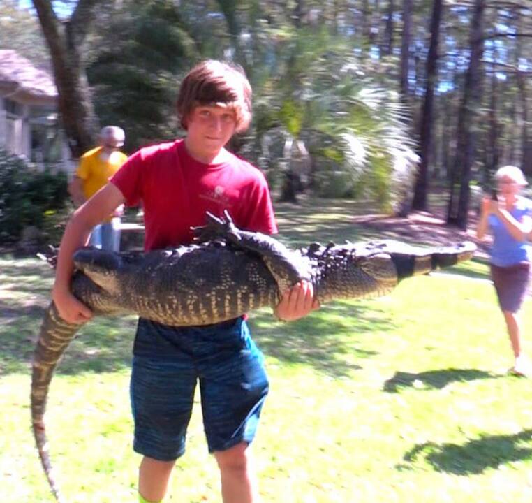 Alligator capture play-by-play — with Joe Maffo, grandson Joey