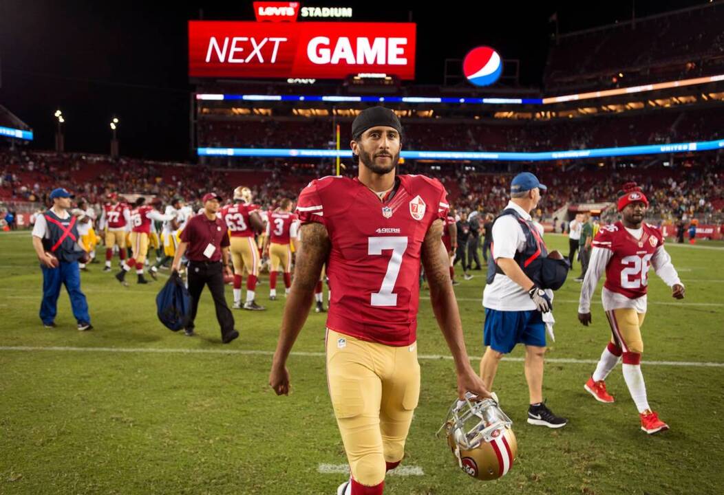 Donald Trump dares Kaepernick to find a better country