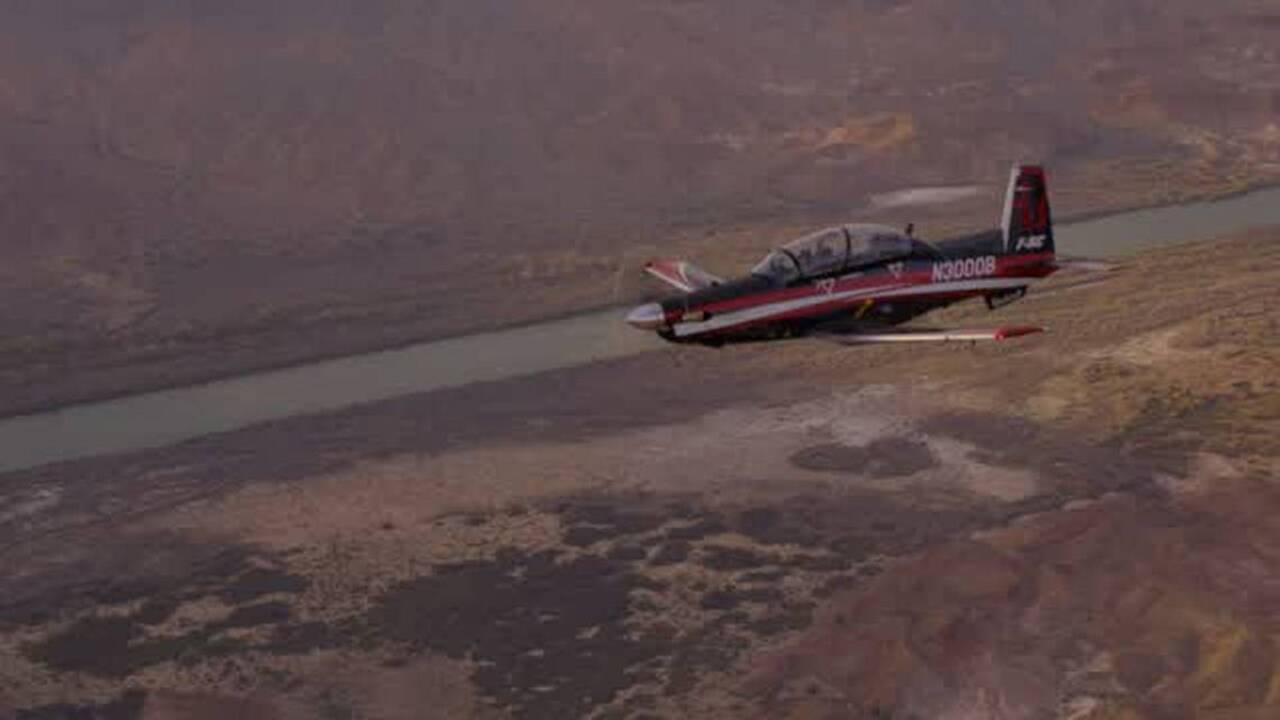 Beechcraft military trainer for fighter pilots