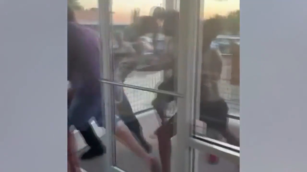 RAW VIDEO: Chaotic brawl at Hooters in Plano over chocolate bars injures two