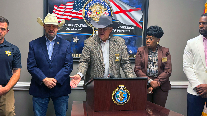 Video: Russell County sheriff announces arrest of deputy for alleged sexual relationship with student