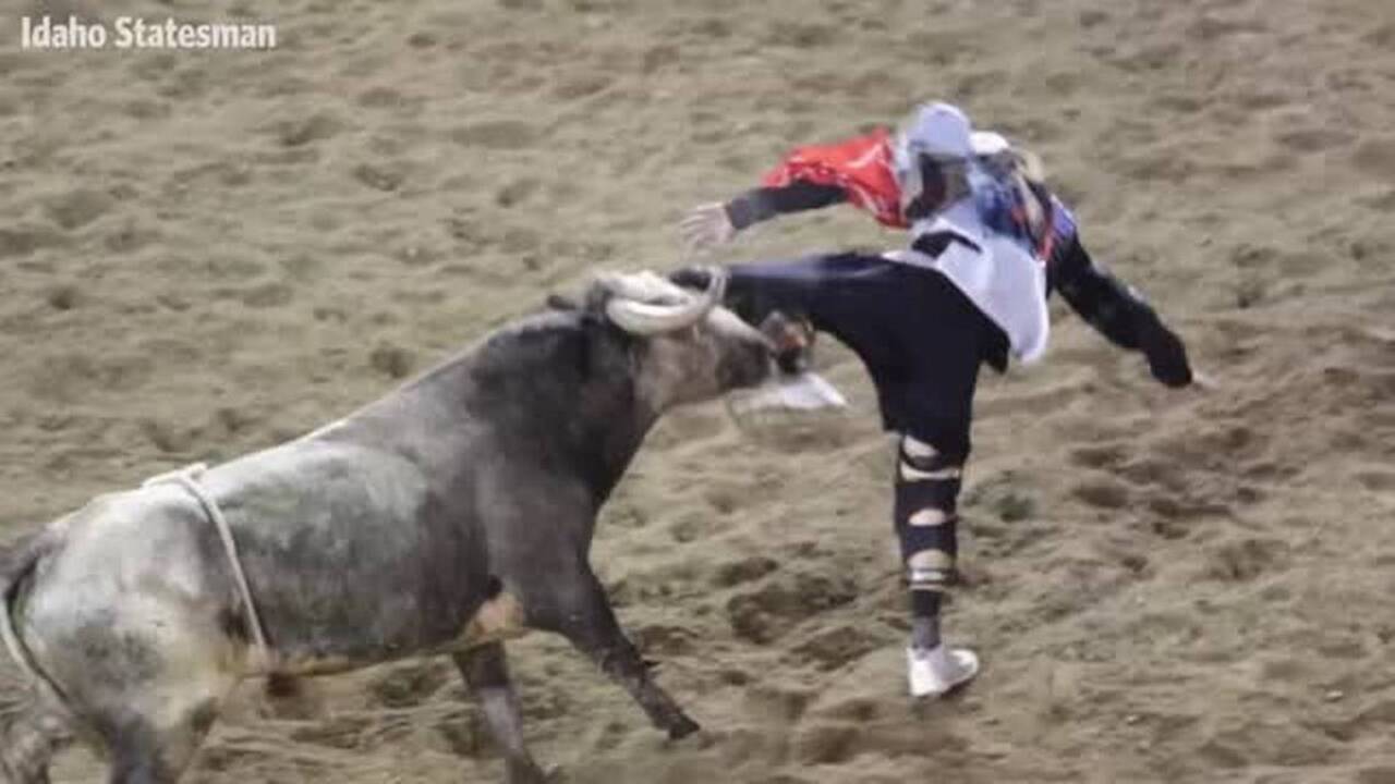 Bull vs. CNR bullfighter: stunts, acrobatics and a bunch of excitement