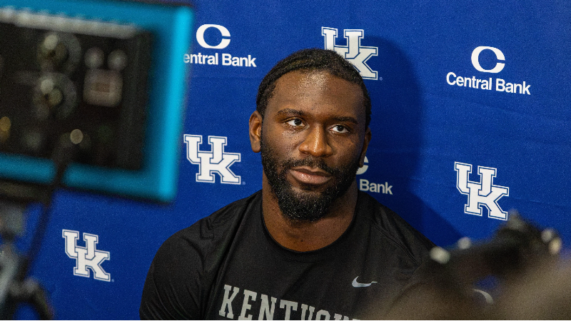 'Feeling good.' Franck Kepnang provides an injury update