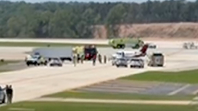 RDU airport shut down briefly after accident on taxiway