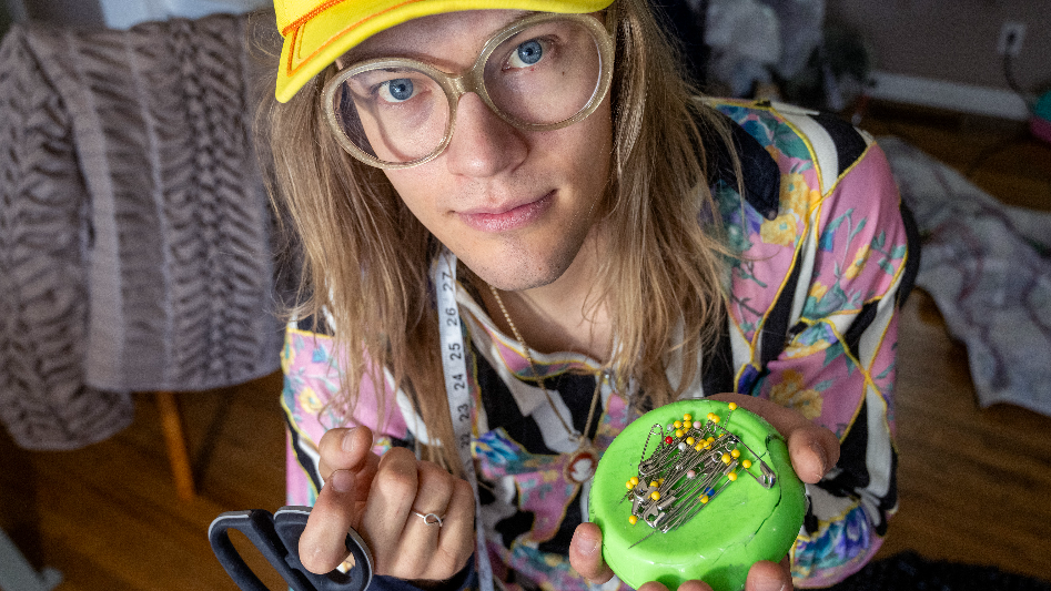 Meet Cory Infinite, Kansas City’s clothing artist known for crafting fashion statements from the unusual