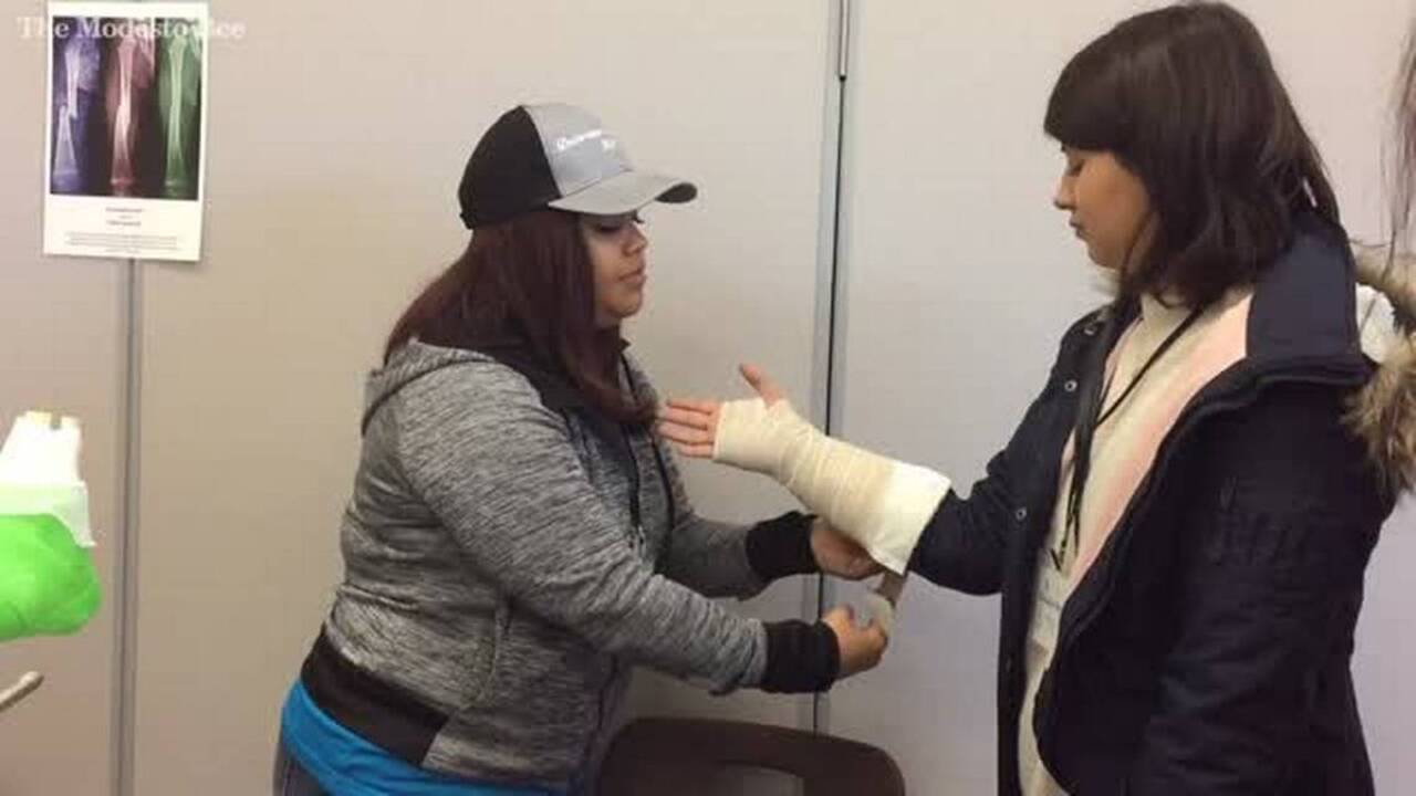 Students get hands on at medical career day