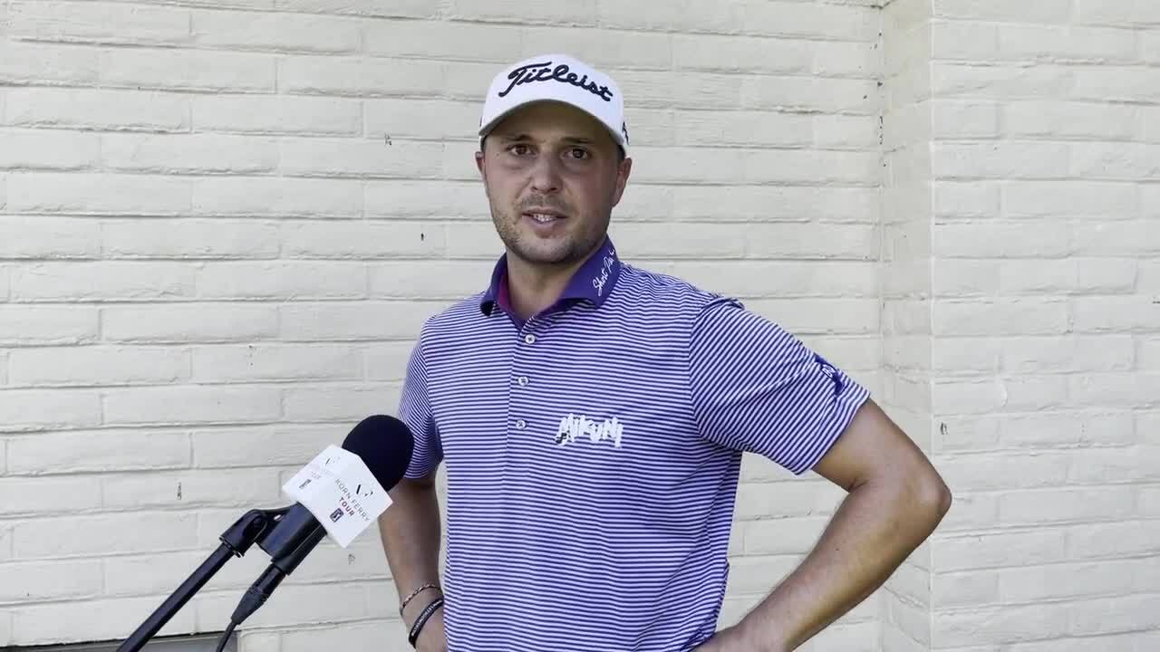 Kevin Lucas talks opening round 63 at Wichita Open