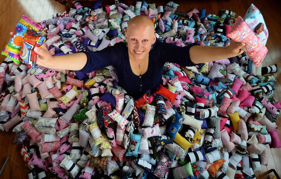 Port pillows comfort chemo patients in Charlotte and beyond