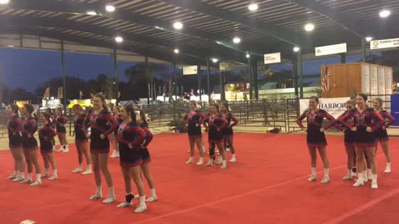 Manatee High cheerleading wins fourth straight cheer competition at fair  