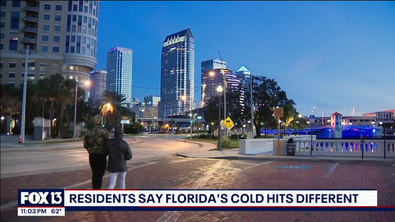 Residents say Florida's cold hits different