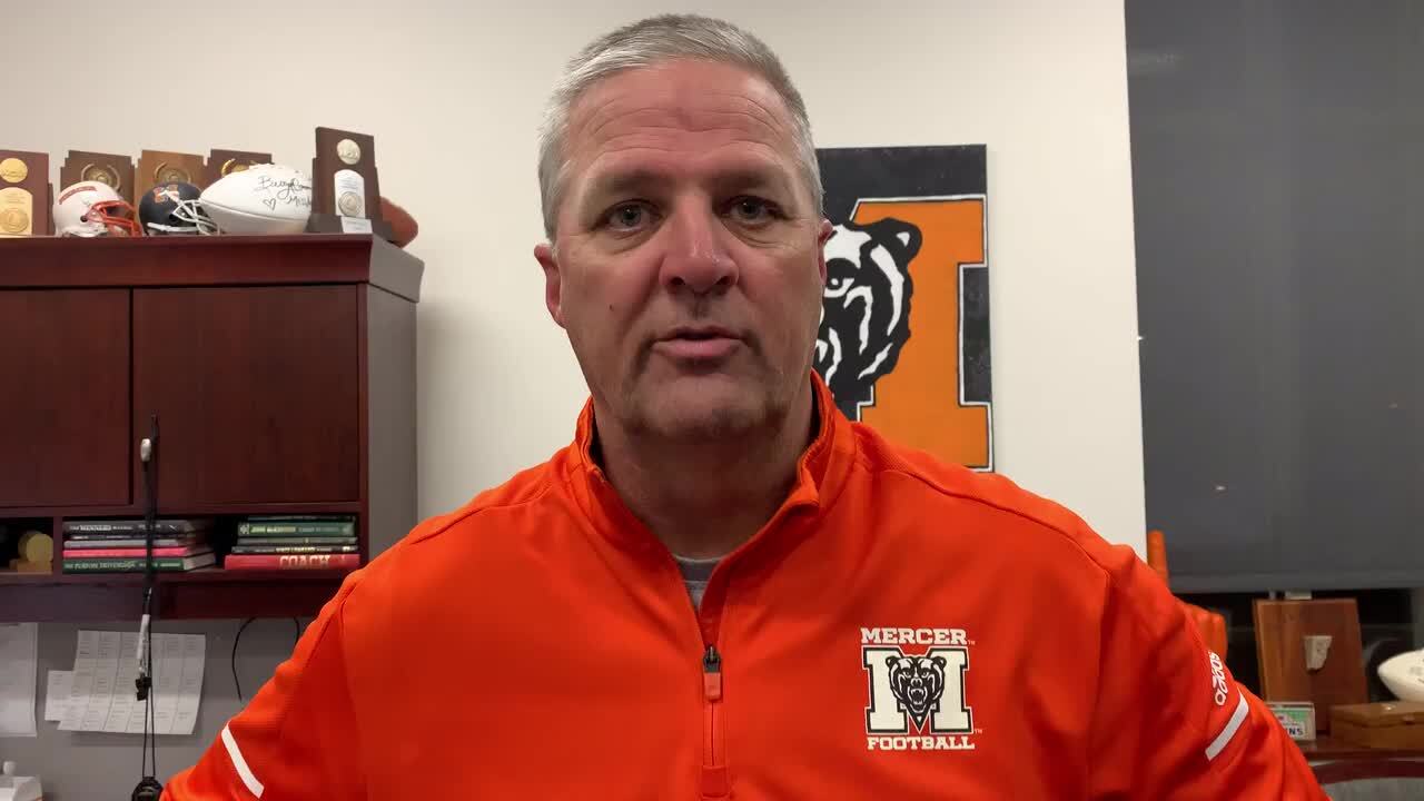 Mercer head coach Bobby Lamb discusses loss to Wofford