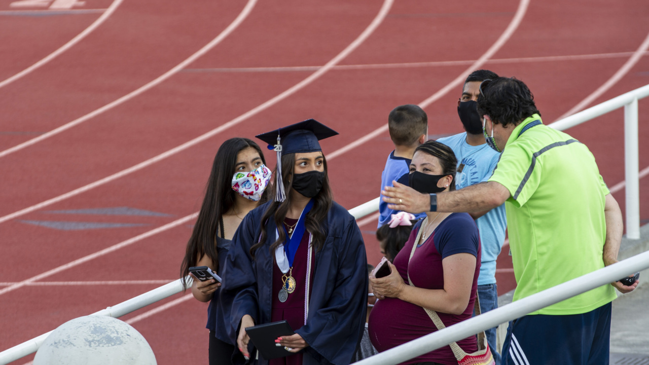Pasco schools honor students with socially-distanced graduation