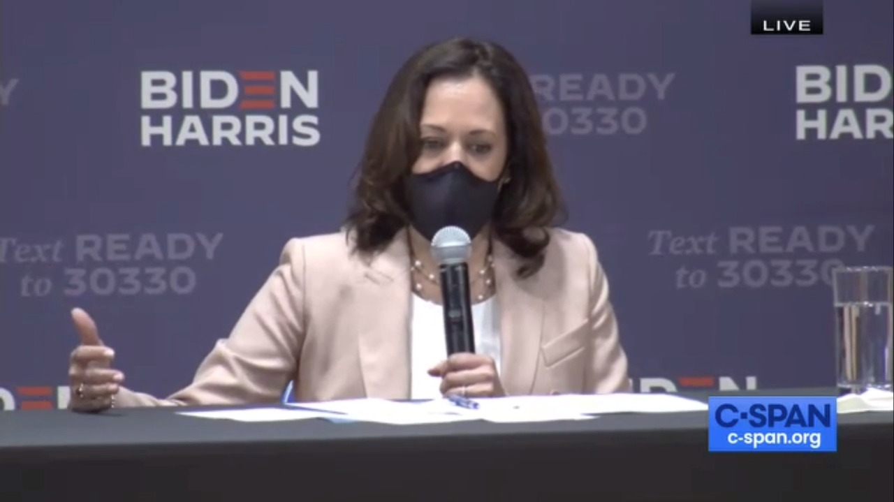 Trump impeachment lawyers raise past rhetoric of Kamala Harris. Here are the facts