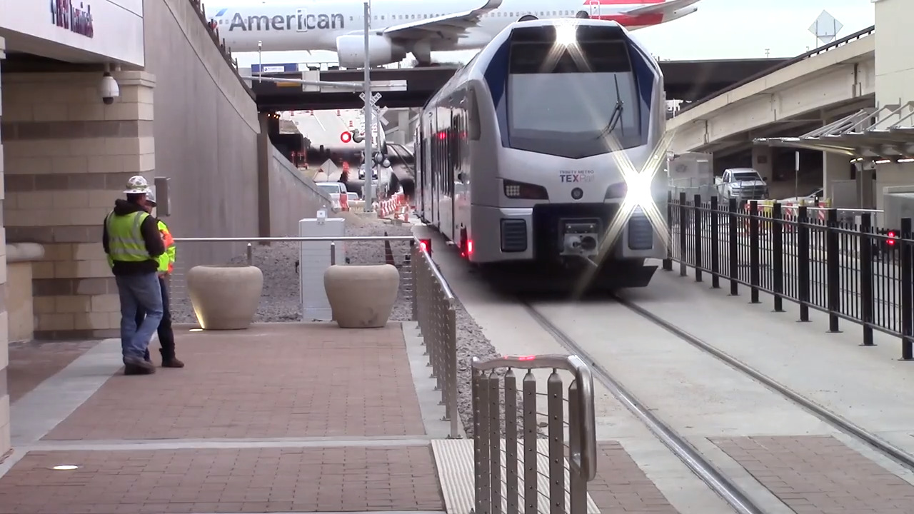 Fort Worth’s TEXRail offers option to Dallas Love Field