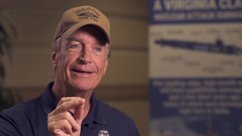 Former Gov. Kempthorne promotes Idaho's nuclear submarine connections