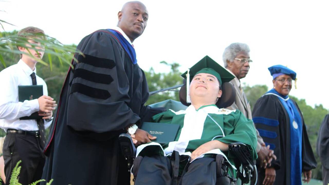 Beaufort High senior rises above disability