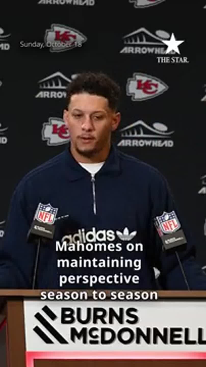 Patrick Mahomes on maintaining perspective from season to season