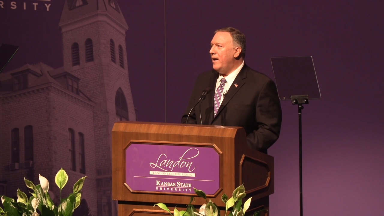 In Kansas, Pompeo says lines blurred between core rights and ‘personal preferences’