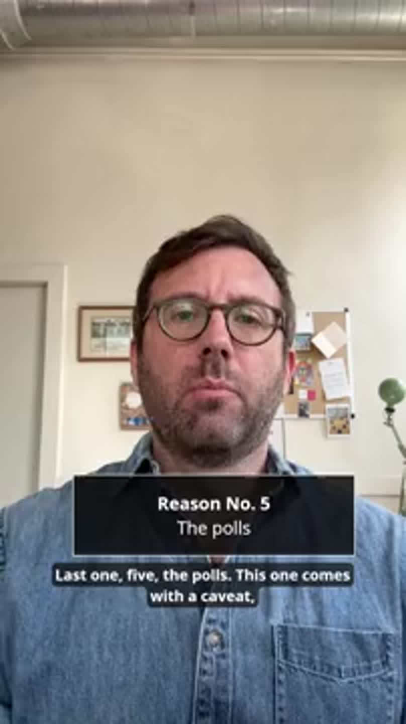 Reason No. 5 for Roger Marshall to worry: the polls