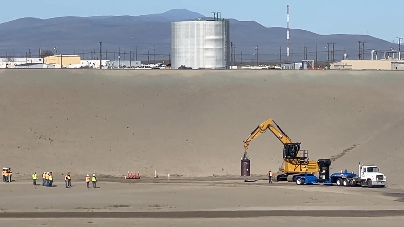 Final destination for Hanford's newly vitrified radioactive waste