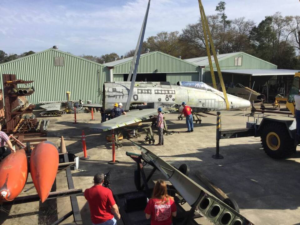 Museum of Aviation restores combat airplane flown in Vietnam 