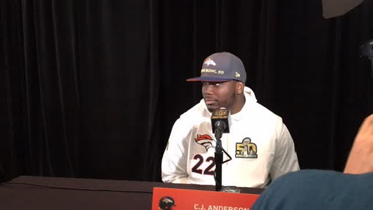 Broncos' C.J. Anderson on avoiding repeat of Super Bowl loss in 2014