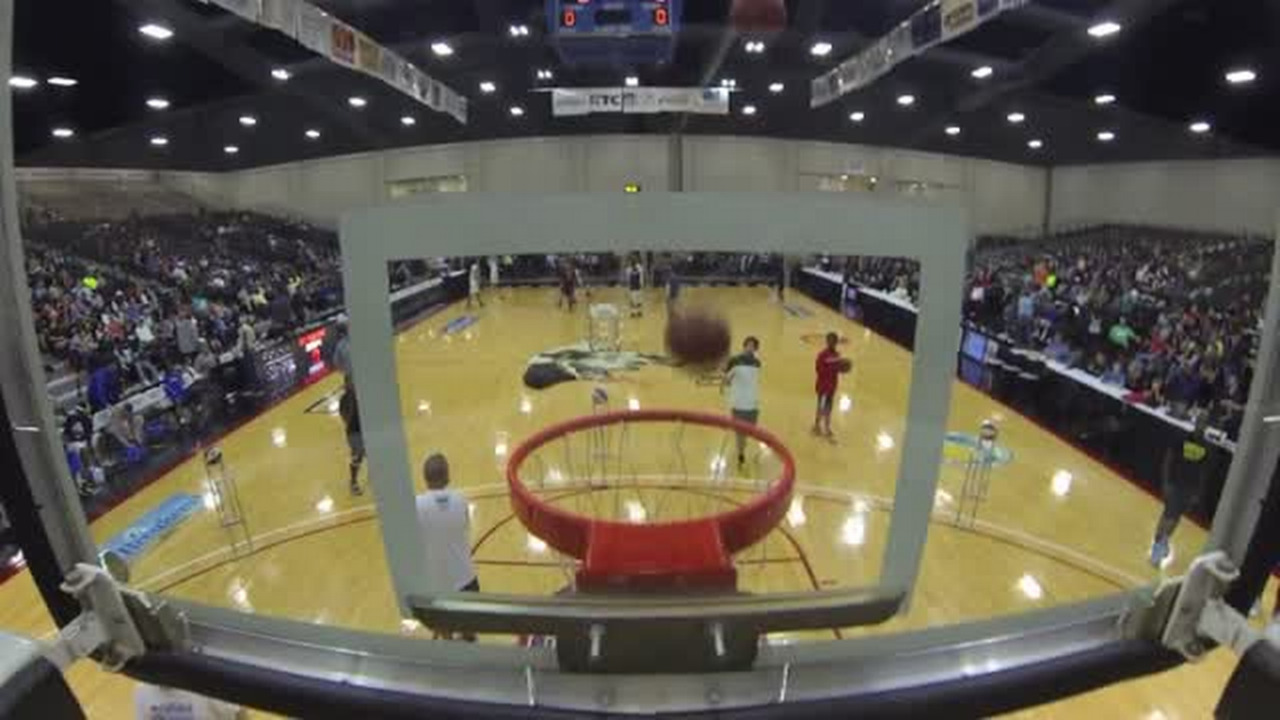 Sky high for slam dunks at Beach Ball Classic