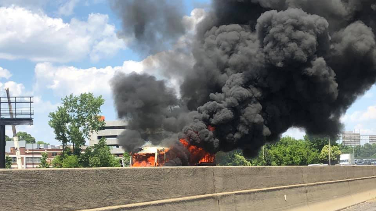 Driver charged after fiery crash kills woman on I-77 near uptown Charlotte
