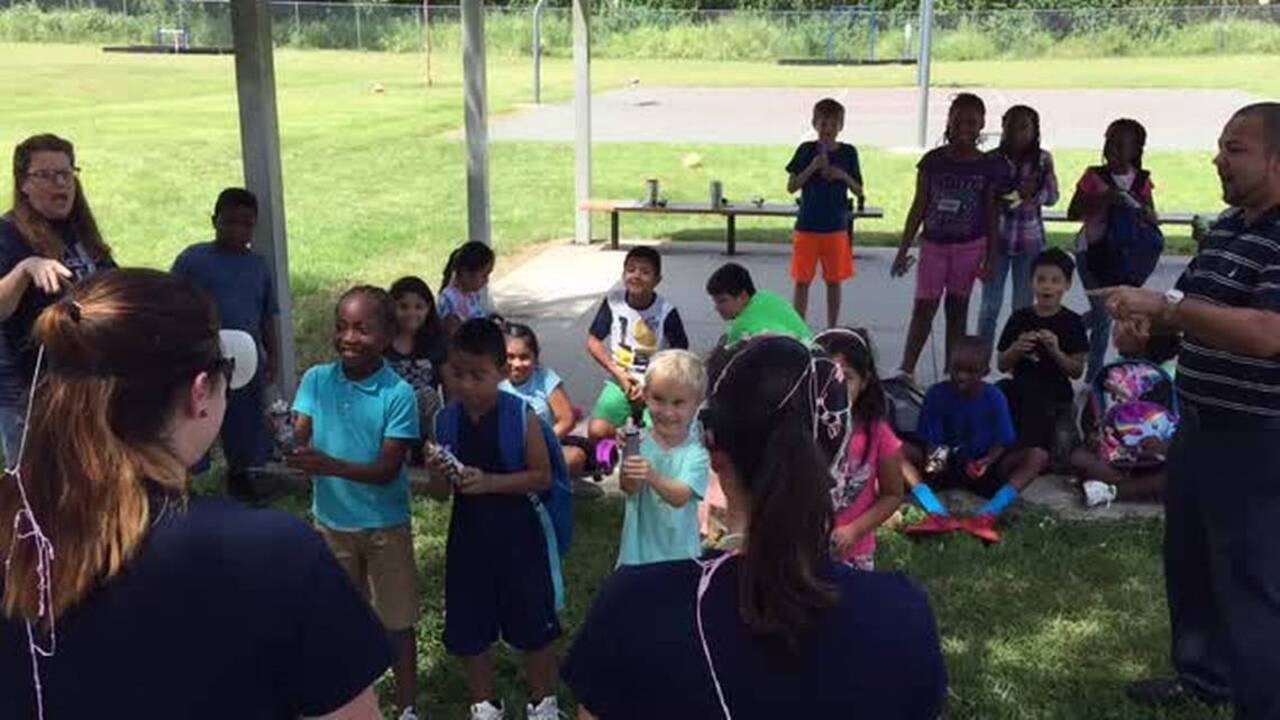 Blackburn students get ‘silly’ after completing summer reading challenge
